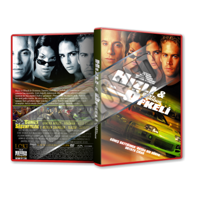 Hızlı Ve Öfkeli 1-8 BoxSet Türkçe Dvd Cover Tasarımı